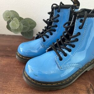 Dr. Martens Kids Blue Boots